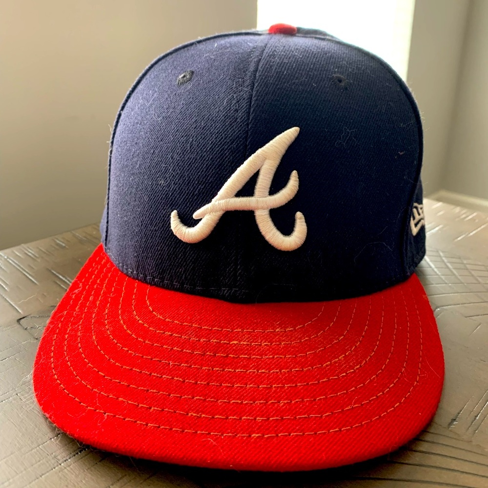 Atlanta Braves New Era Official On-Field Cap 7 3/8